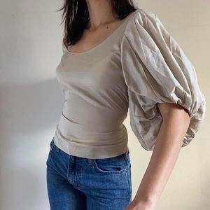 Greyhound Original Balloon Sleeve Blouse